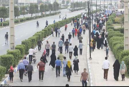 82492214 71537732 1 استاندار در همایش پیاده‎روی اهواز: ورزش خوزستان از نظر مالی به شرایط بهتری می‌رسد