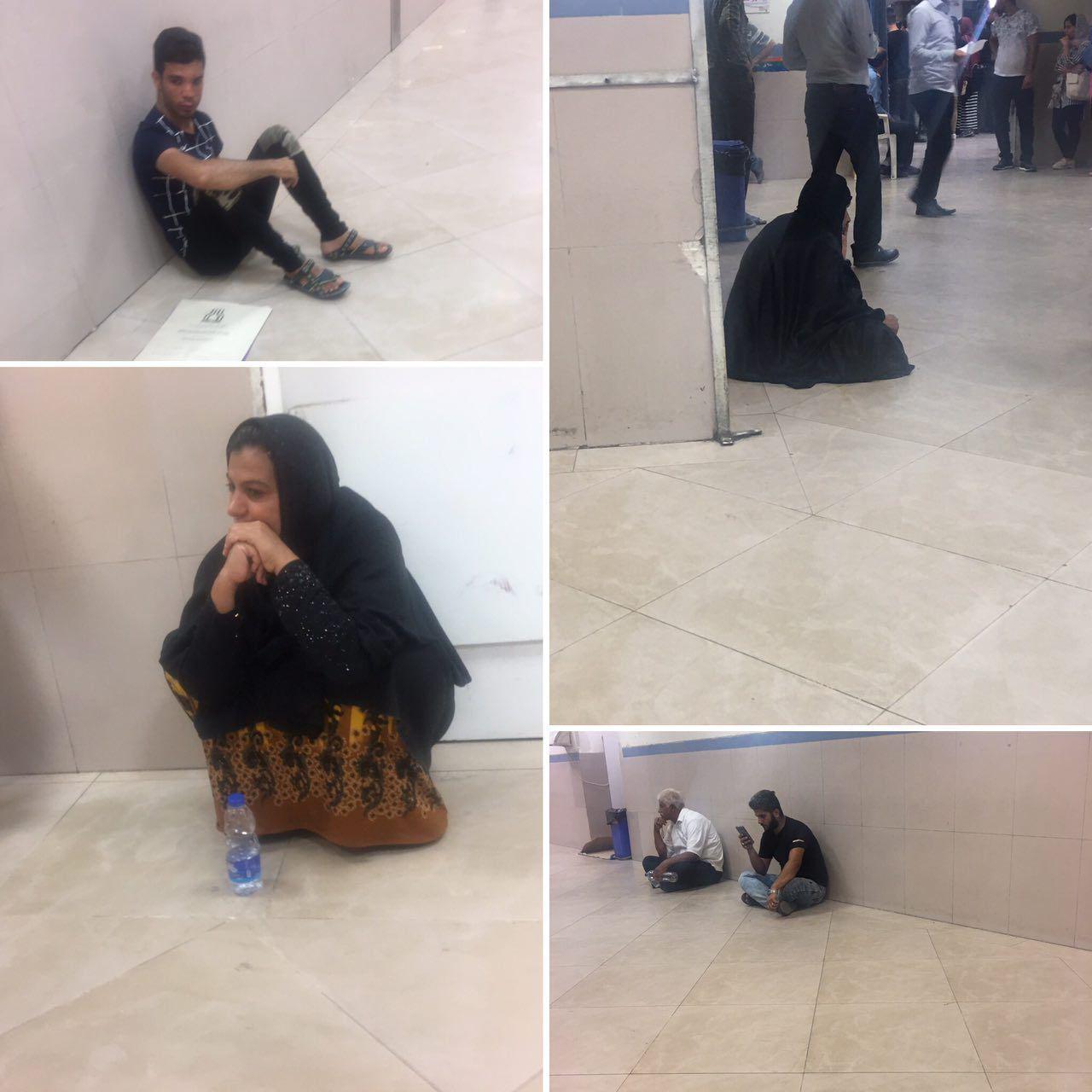 photo ۲۰۱۷ ۰۹ ۰۶ ۱۷ ۳۱ ۱۵ عکس/ عدم وجود امکانات ابتدایی در بیمارستان امام خمینی ره اهواز!!