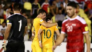 australia v syria 1haw08gjatvnk1drgpa3h3uqac 300x169 حذف سوریه، تماشاچی سوری را سکته داد!