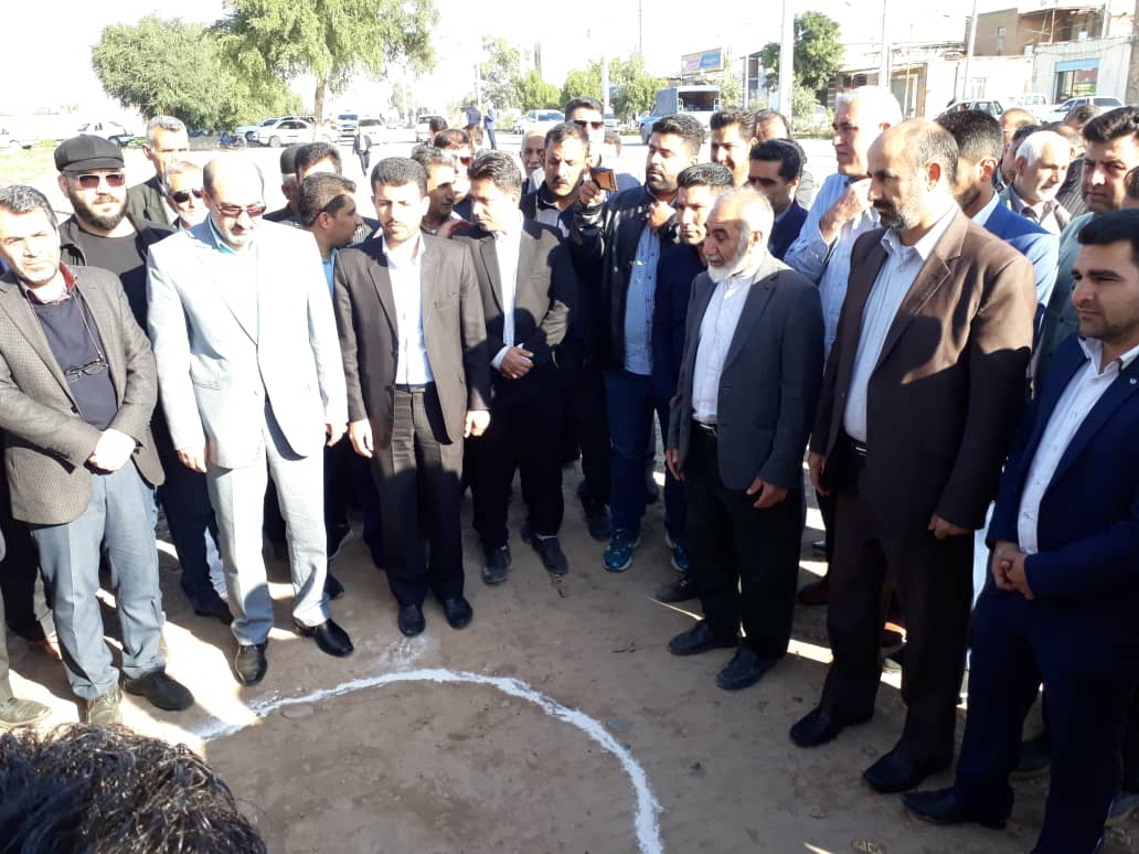 IMG 20181230 WA0007 شروع عملیات ساخت جاده و بلوار از دزفول به شهرک محمدبن‌ جعفرطیار
