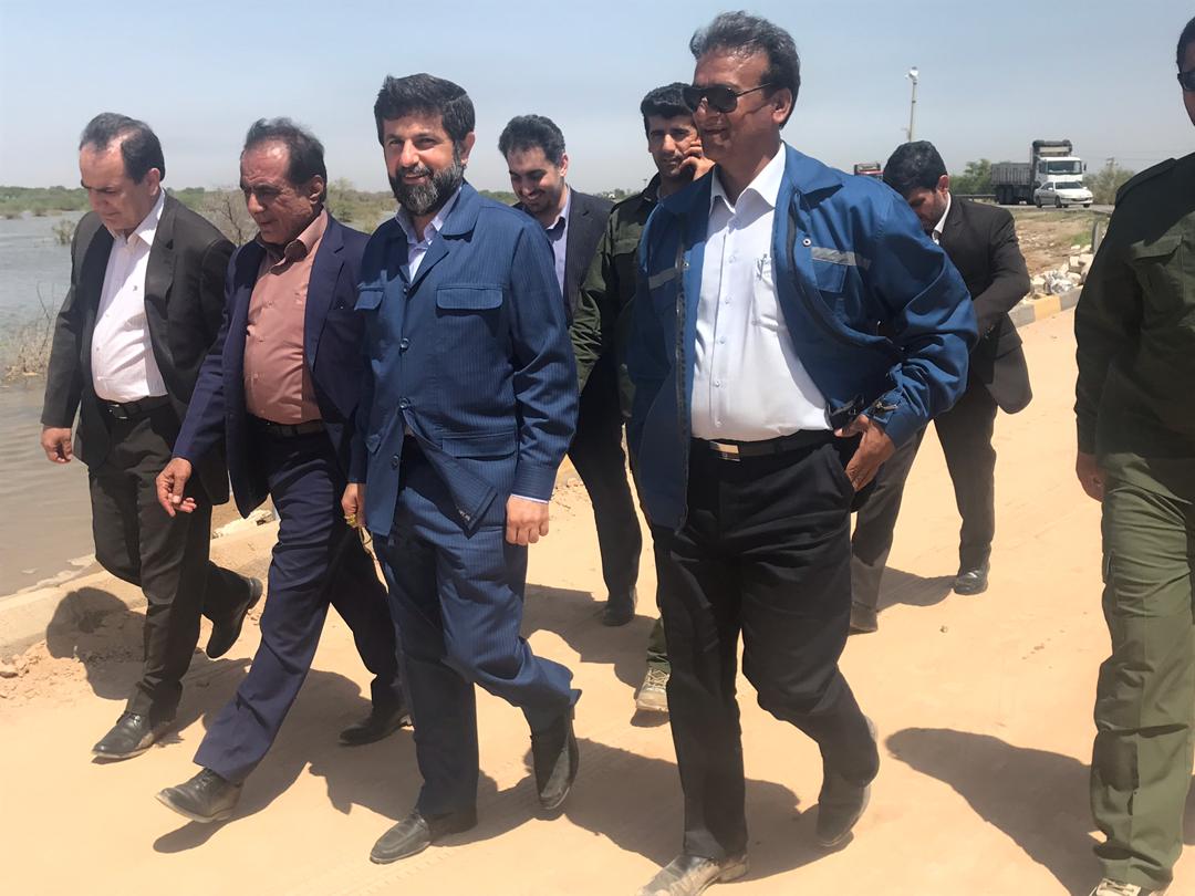 عملیات احداث مسیر دسترسی به شهرک صنعتی شماره ۲ اهواز به پایان رسید IMG 20190415 WA0032 عملیات احداث مسیر دسترسی به شهرک صنعتی شماره 2 اهواز به پایان رسید