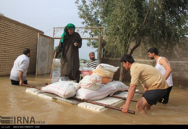 n83308847 73018078 اعتبار مقابله با سیلاب به خوزستان نرسید