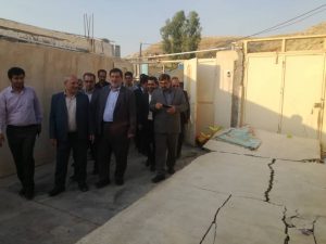 IMG 20190717 WA0012 300x225 بازدید نجار، رئیس سازمان مدیریت بحران کشور از مناطق زلزله زده مسجد سلیمان