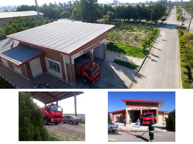 IMG 20190929 WA0042 استقرار ۱۲ ایستگاه آتش نشانی در شهرک های صنعتی خوزستان