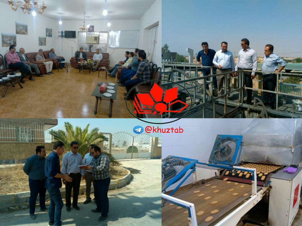 IMG 20191009 093827 287 بازدید مدیرعامل شرکت شهرک‌های صنعتی خوزستان از شهرک صنعتی بهبهان