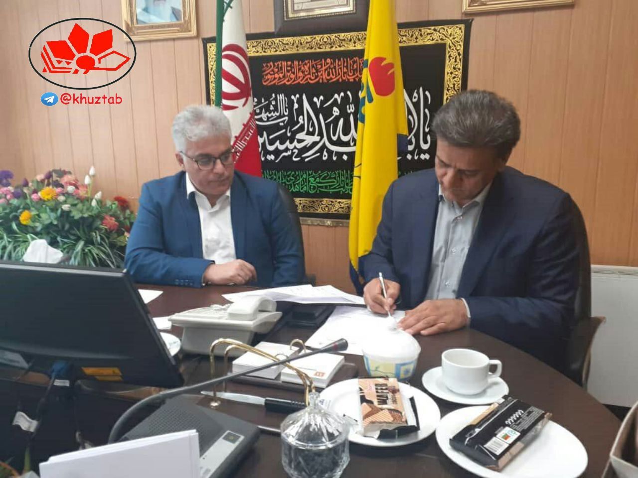 IMG 20191015 144007 052 1 انعقاد تفاهم نامه تحویل شبکه های گاز به شرکت گاز خوزستان