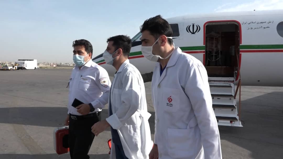 IMG 20210502 WA0155 اهدا اعضای نوجوان ۱۴ ساله به ۴ بیمار نیازمند/اعزام جت فالکون اورژانس به اهواز جهت انتقال قلب به تهران