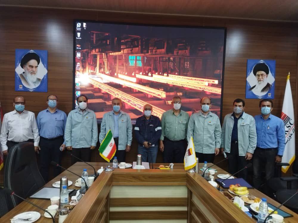 IMG 20211024 185404 459 اجرای طرح عظیم ماشین ریخته گری اسلب عریض در فولاد خوزستان عملیاتی شد