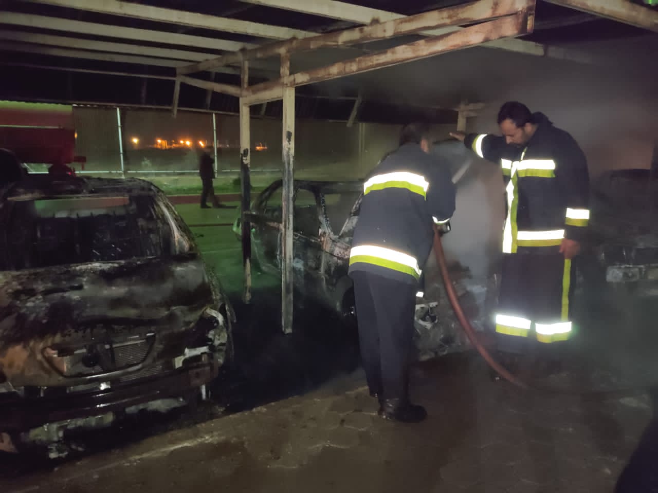 IMG 20220226 WA0003 سرپرست فرمانداری بندرماهشهر: حادثه آتش سوزی خودروها با قید فوریت در دست بررسی است