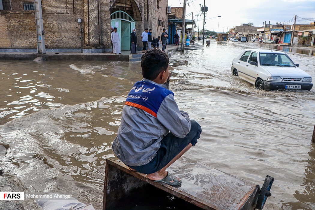 1160179 674 آبگرفتگی خیابان‌ها و منازل در اهواز و کارون، سریالی پرتکرار