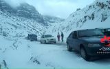 IMG 20221229 162629 175 160x100 انسداد جاده اندیکا خوزستان به چهارمحال و بختیاری درپی بارش سنگین برف