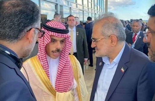 1387066 611 وزیر خارجه عربستان در دیدار با معاون رئیسی